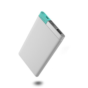 艾德加超薄【全金属】充电宝【带苹果接口】便携聚合物通用移动电源