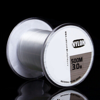 500米鱼线钓线 路亚线 钓鱼渔具 6号0.4mm透明