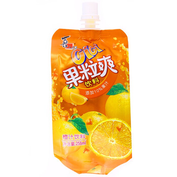 打印纸 复印纸 复写纸 工程用纸 &lt &gt 喜之郎 果粒爽香橙味 258ml