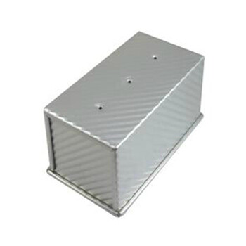 三能面包模具波纹土司盒450g 
