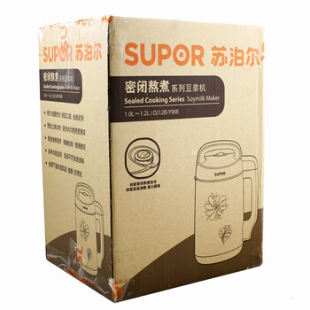 苏泊尔（SUPOR）豆浆机 DJ12B-Y90E多功能立体精磨