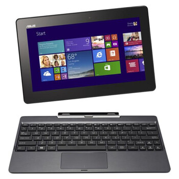 华硕(ASUS) T100TA 10.1英寸变形平板笔记本(Intel四核 2G 32G SSD IPS屏 十指触控 蓝牙 Win8.1)