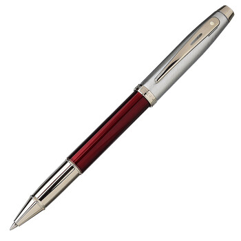 sheaffer犀飞利100系列宝珠笔签字笔半透红珐琅