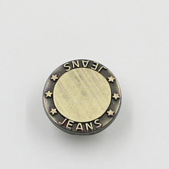 金属摇头工字扣男牛仔裤钮扣女背带裤扣子外套衣服纽扣20