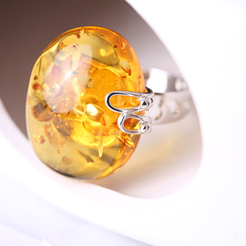 唯希珠宝 正品 保真 天然琥珀散珠子 波兰琥珀