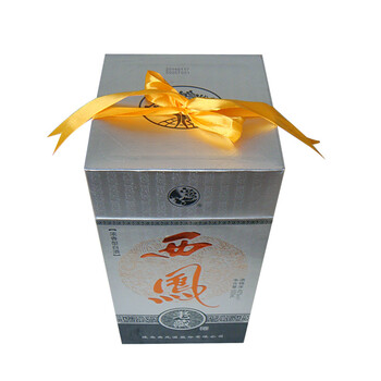 西凤酒老藏 42度500ml 浓香型白酒 西凤老藏 豪华手工盒 整箱6瓶 西凤