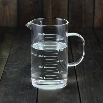 耐热玻璃杯测量杯带刻度杯流量杯大容量玻璃杯厨房烘焙用具杯 测量杯