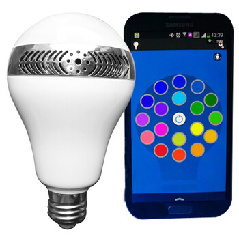 
                                        【支持货到付款】纽曼BT-LED1 智能灯泡音响节能灯 智能家居                