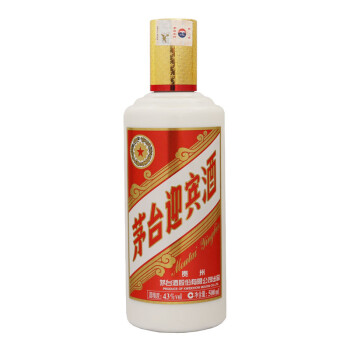 茅臺43度茅臺迎賓500ml(新包裝) 2瓶