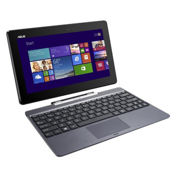 华硕(ASUS) T100TA 10.1英寸变形平板笔记本(Intel四核 2G 32G SSD IPS屏 十指触控 蓝牙 Win8.1)