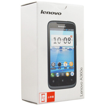 
                                        联想(Lenovo) A360e 深邃黑 电信3G手机                