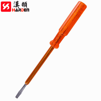 汉顿（Harden）测电笔线路检测试电笔验电笔螺丝刀两用电工高精度火线家用 66002(190mm)