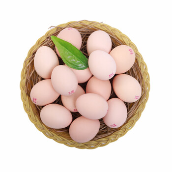 边大哥 农户散养土鸡蛋 30枚 粉壳蛋