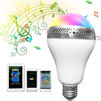 
                                        【支持货到付款】纽曼BT-LED1 智能灯泡音响节能灯 智能家居                
