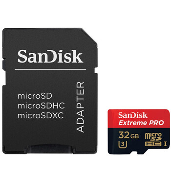 
                                                            闪迪（SanDisk）32GB TF（MicroSD）存储卡 U3 C10 A1 V30 4K 至尊超极速移动版内存卡 读速100MB/s                