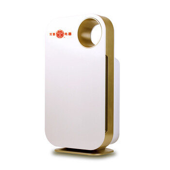 双喜 KQJ5001多功能家用空气净化器 小型除甲醛 pm2.5检测 白色