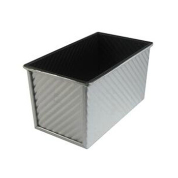 三能面包模具波纹土司盒450g 