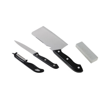 
                                        爱仕达刀具4件套（切片刀+水果刀+果皮刨+磨刀石）ZP04TD-WG                