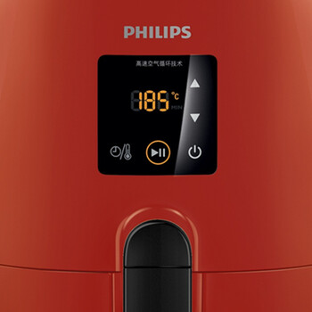 
                                        飞利浦（PHILIPS）HD9231/64 空气炸锅 无油智能多用途（红色）                