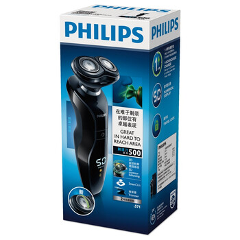 
                                        飞利浦（PHILIPS）电动剃须刀 全身水洗 刮胡刀 S571/12                