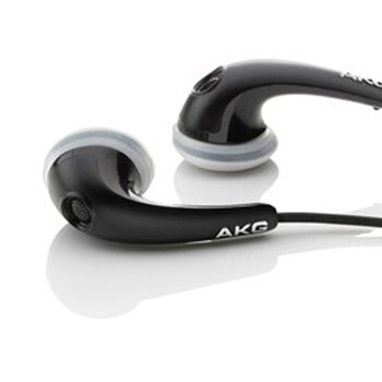 
                                        AKG K318 入耳式耳机 立体声音乐耳机 苹果手机通话耳机 黑色                