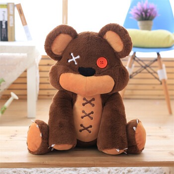 礼品可爱黑暗之女安妮熊玩偶粉色提伯斯熊公仔女友生日礼物 棕色安妮