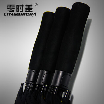 
                                                                                【品质好货】泽时雨高端雨伞男士超大商务伞双层加厚自动长柄双人大伞高尔夫伞加固防风户外晴雨定做伞定制 双层超大135CM外黑内红                