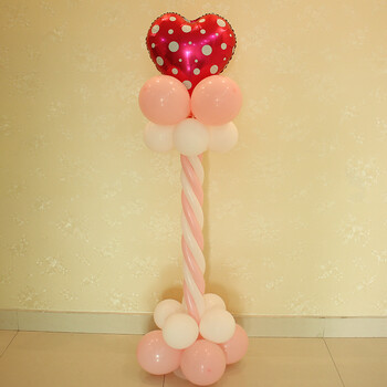 520结婚用品装饰 婚礼路引酒店场地布置 立柱气球造型 开业晚会派对 
