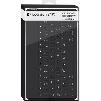 罗技（Logitech）iK1041便携键盘 黑色(iPhone & All iPad & iPad mini)