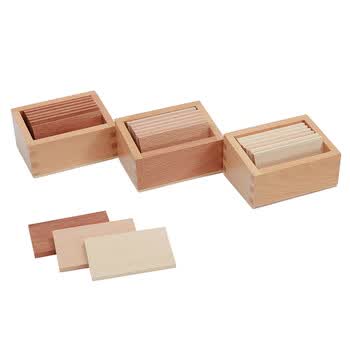 木质玩具幼儿园儿童感官教具学习早教启智锻炼开发宝宝 重量板国际版