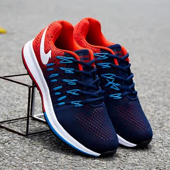 鞋户外运动登山鞋运动休闲鞋 蓝红 39【图片 价格 品牌 报价】-京东