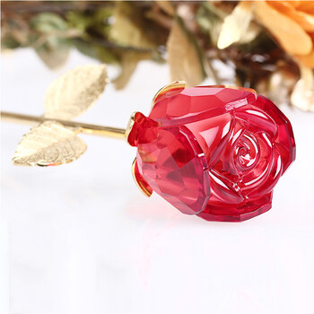 创意diy定制水晶玫瑰花情人节送女生闺蜜女友送老婆女朋友情人节礼品