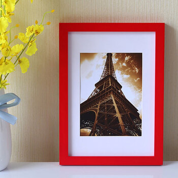 简约现代挂墙相框十字绣画框50*75拼图框裱画框长方形照片框相片框