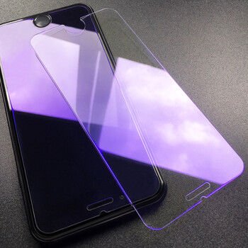 4-ok iphone8/x抗蓝光磨砂钢化玻璃膜 苹果8plus防爆x全屏覆盖3d手机