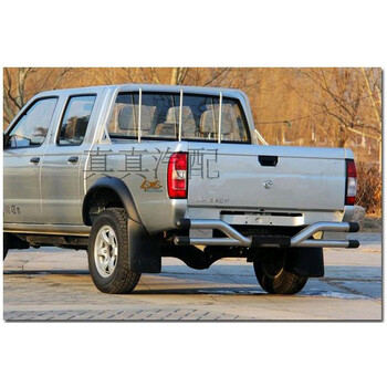 东风锐骐p27 后杠 p31 尼桑皮卡后保险杠 护杠郑州日产汽车配件 灰色