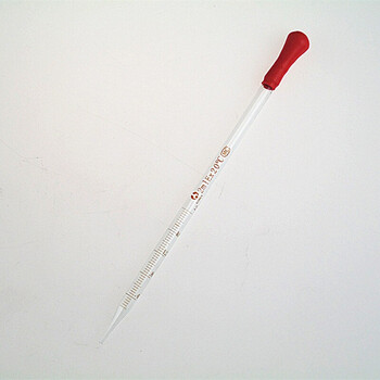 园艺用品10ml玻璃刻度滴管 带橡胶吸球 玻璃吸管 胶头滴管 2ml(2个)