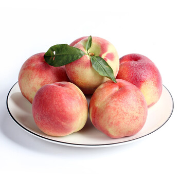 康乐欣 山西运城特产红不软毛桃水蜜桃2.5kg 国产脆桃