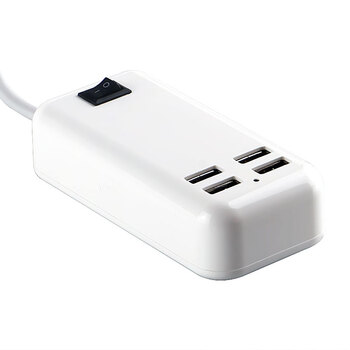 懒客usb充电器智能插座拖线板一转多功能多口定时插线板插排多用电源