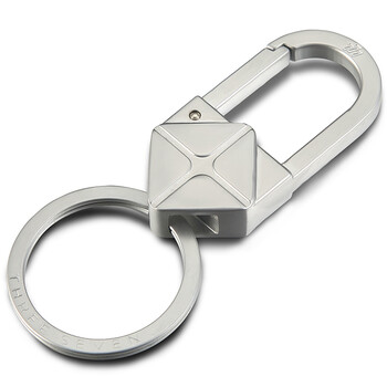 777 钥匙环汽车钥匙扣圈钥匙链腰挂摘取式hts-704银色 创意礼品生日