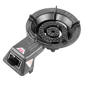 煤气灶单灶液化气猛火灶家用节能铸铁煤气炉单个燃气灶沼气灶台式