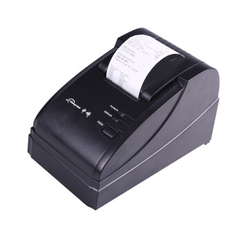 中崎（ZONERICH） 58mm 热敏打印机 外卖餐饮小票打印机零售收银小票打印机 AB-58GK 黑色 USB口