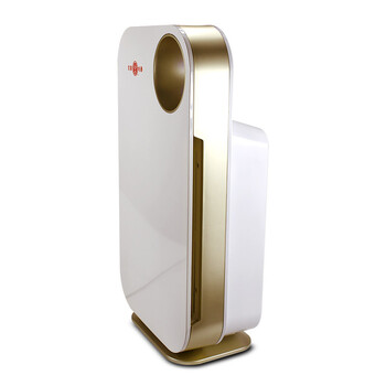 双喜 KQJ5001多功能家用空气净化器 小型除甲醛 pm2.5检测 白色