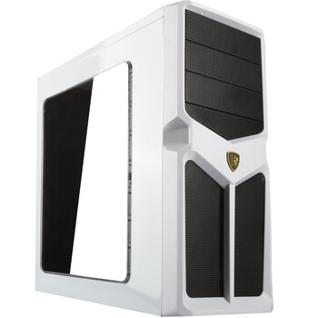 sahara 眼镜蛇2珍珠白 游戏电脑主机机箱(支持atx大板/支持背线)
