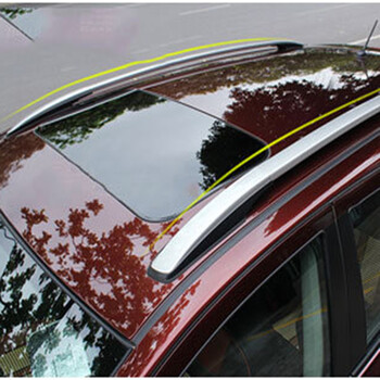 点缤 启辰t70专用免打孔铝合金行李架改装专用车顶架 启辰t70专用原厂