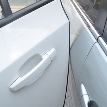 汽车车门隐形防撞条车门防刮条密封条胶条门边防擦保护饰条黑色加厚款