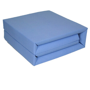 军被 帆布定型标兵被豆腐块速成军被子海绵模型军训内务单人被 消防蓝