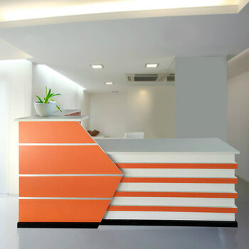 欧瑞朗(outulang) 前台桌 收银台 接待台 吧台 培训前台桌 咨询台 2.