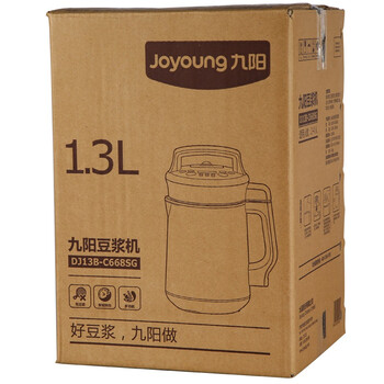 九阳（Joyoung）豆浆机全钢免滤多功能豆浆机DJ13B-C668SG（可预约）