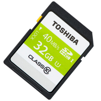 东芝（TOSHIBA）高速SDHC存储卡 32G Class10-40MB/s