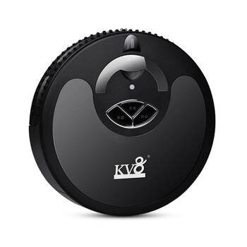玩者 KV8 黑驹超薄静音智能家用扫地机器人-黑色 创意家居 送礼佳品